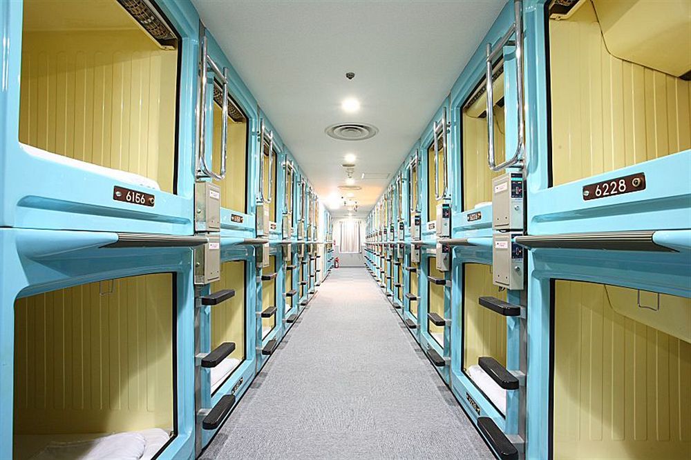 Shinjuku Kuyakusho-Mae Capsule Hotel Τόκιο Εξωτερικό φωτογραφία