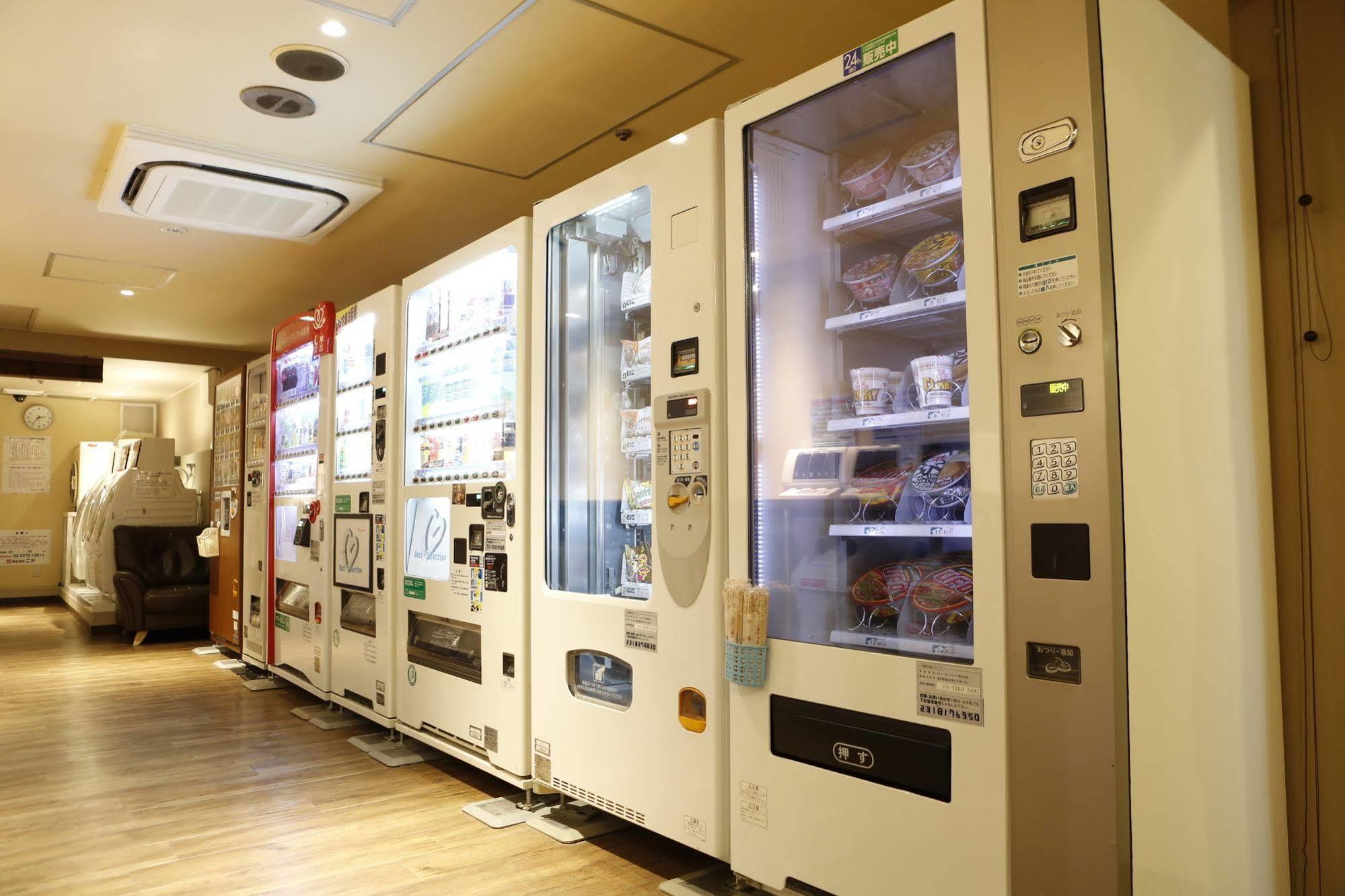 Shinjuku Kuyakusho-Mae Capsule Hotel Τόκιο Εξωτερικό φωτογραφία